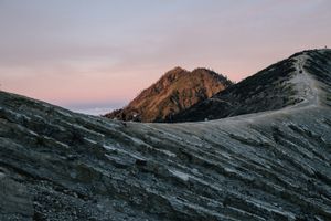 Kawah ijen sunrise
