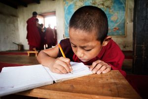 Child Monks of Bhutan