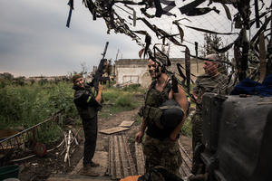 On the frontlines of the war in Ukraine