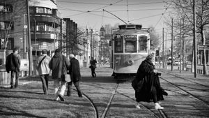 The tram