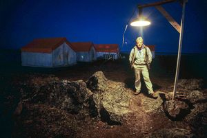 Self-portrait, Nunavut, Canada, 1986