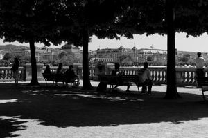 Aussichtsterrasse am Bellevue Zürich