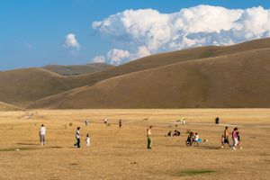 Piana di Castelluccio, August, 22, 2009