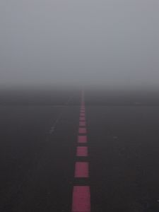 foggy airfield / tempelhof / berlin . germany