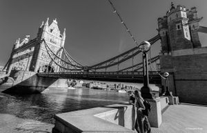 At the Tower Bridge, London