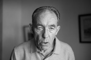 As the muscle strength in the face slowly become weaker part of my father's face begins to sag slightly.