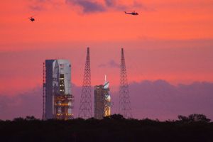 Orion / EFT1- Launch Attempt #1