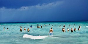 Bathers, Coming & Going