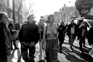 Feminist strike and protest