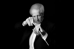 Conductor Benjamin Zander Portrait Session