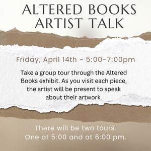 Artist Talk for ALteredBooks