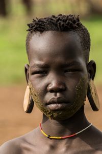 Young Mursi girl