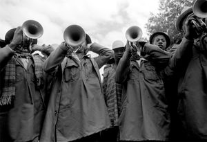 "Trumpet Players, Exhumation Festival" Andoabatonomby 1996