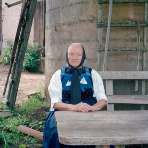 Maria Schillinger, Black Forest, 2013. From the series: The last women in their traditional peasant garbs