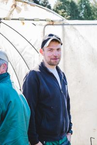 Working in the garden centre and arboretum.