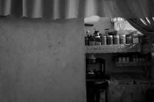 Home of a Syrian refugee widow. Shatila Camp, Beirut, Lebanon. 2018.
