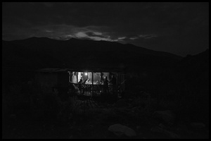 Slowly the day changes into the night.