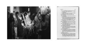 L: Udaipur, Rajasthan, 1996/  R: "The Hindi film: Agent and re-agent of cultural change" (Beatrix Pfleiderer, 1985), from "Notes from the Stone-Paved Path"  © 2003, Lewis Koch