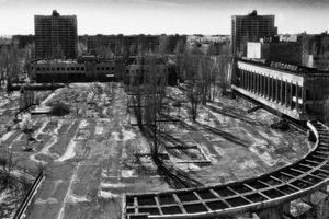 Between the lines  - the main square of the soviet city  © Darren Nisbett