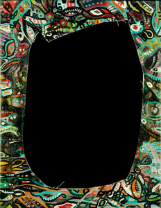 Provenance Unknown ,  Paisley Chromogenic Print 22x26  edition of three.