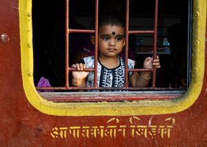 Young passenger