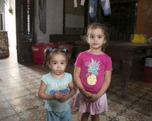 sisters, Havana, Cuba© Edith Gould