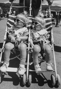 Flea Market Twins in New Mexico 1990's
