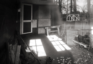 Workshop Interior Through a Window, 12 27 20