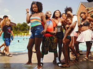 Banneker Pool, Washington, D.C., 2016