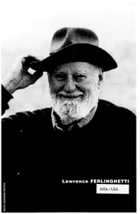fig.9 Lawrence FERLINGHETTI (L.F).[24/03/1919-22/02/2021]