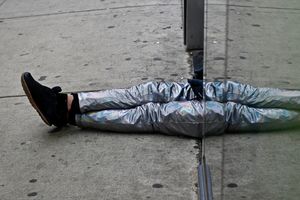 and a silver man.