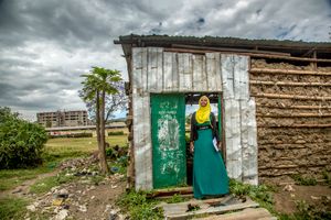 Portrait of Rose Kuria, project coordinator for Kenya Council of Imams and Ulamaa (KCIU).