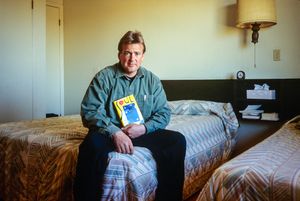 Self-portrait, motel room, Cottonwood, Arizona, 1996