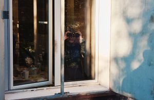 Andrei looks far away, as he if trying to see what his distant friends are doing. © Fabio Moscatelli