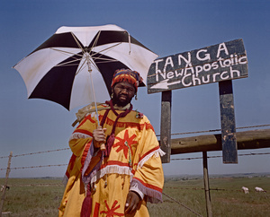 Mathembu Madinda acts as a High priest of the New Apostolic Church on Sundays and a Sangoma (Witch-doctor) the rest of the week.
