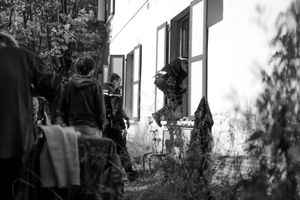 Roya Valley (France)_In october 2015, activists open a squat for one hundred refugees arrived in the valley. The day after the police evacuates without solution for the refugees.