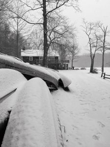 Boat House, Bushy Hill Pond, 12 30 17