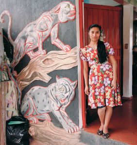 Woman and Tigers, Santiago Tuxtla, Veracruz, México 1987