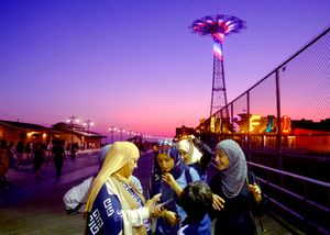 Coney Island Evening