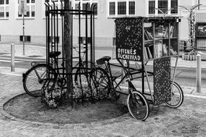 A library, Leopolstadt, Vienna