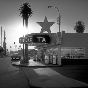 TEXACO, SUNSET STRIP, LOS ANGELES