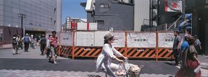 Tokyo heatwave. Asakusa tourist development