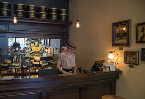 Goring Bros hat store.