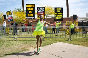 Haters Gonna Hate (Alfonza's Yearly Dance), Gay Pride, Phoenix, Arizona 2015