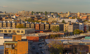 Looking out at Greenpoint.