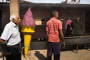 Double cornet, Galle, Sri Lanka