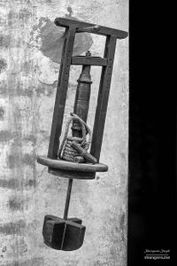 Hanging milk churn  | Dhanda, Punjab.