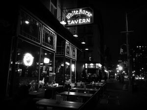 White Horse Tavern at Night - Greenwich Village