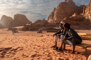 Wadi Rum, Bedouins Camp, Jordania