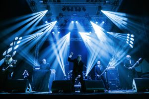 #9 : On stage at Wet Stage. Hamferð.